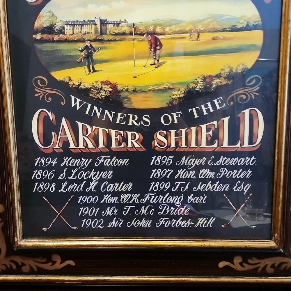 VINTAGE GOLF ART - Picture 4 of 4